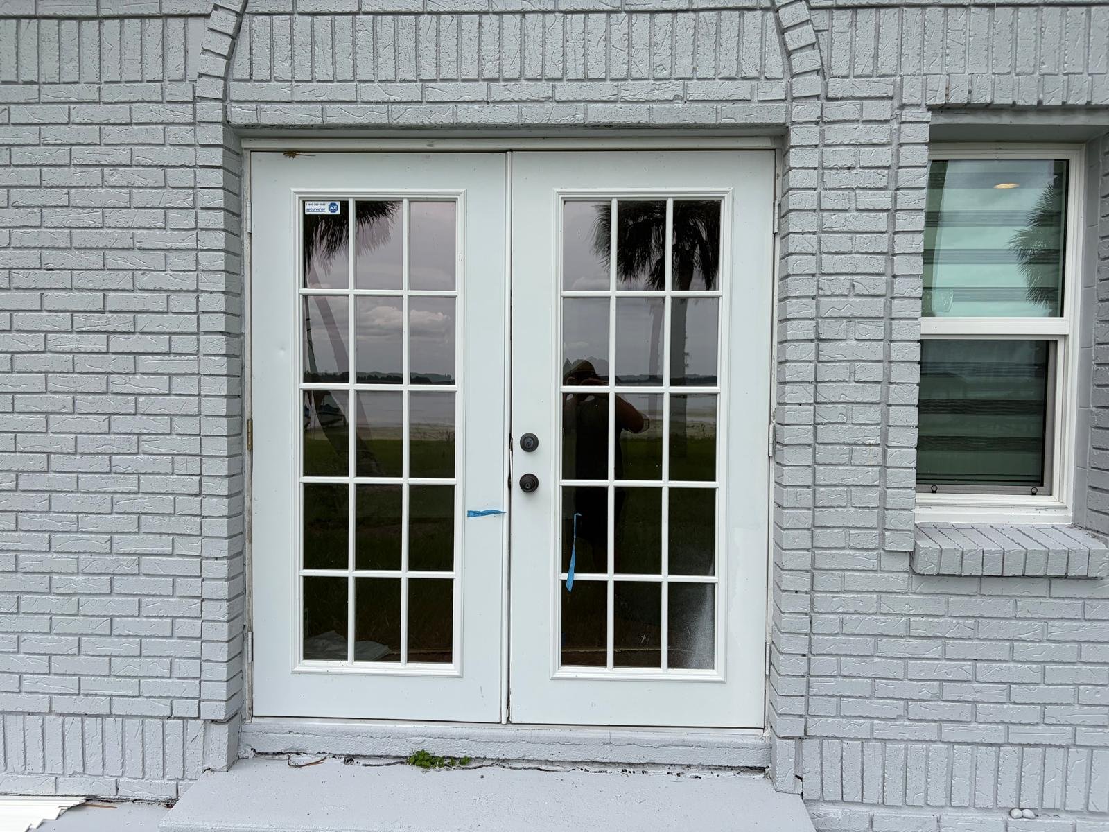 Before impact window installation Haines City